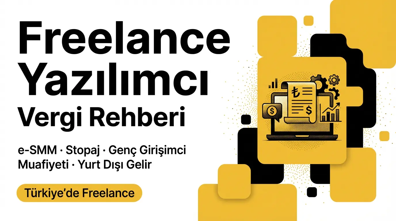 Türkiye'de Freelance Yazılımcı Olarak Vergisel Süreçler: Bilmeniz Gerekenler