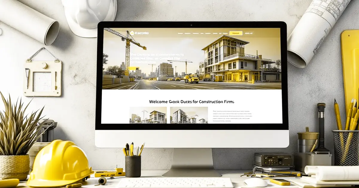 İnşaat Firmaları için Web Tasarımı: En İyi Uygulamalar