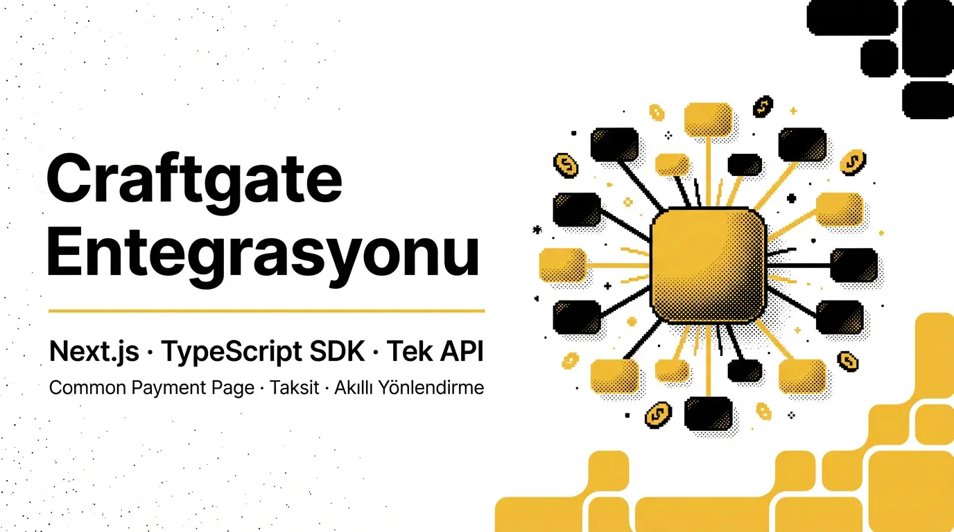 Next.js ile Craftgate Entegrasyonu: Tüm Bankalara Tek API ile Ödeme Alma