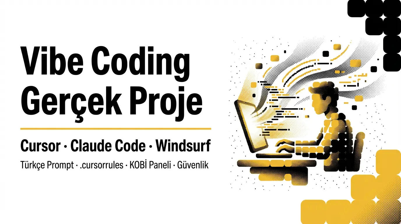 Vibe Coding ile Gerçek Proje Geliştirme: Türk Geliştirici İçin Pratik Rehber