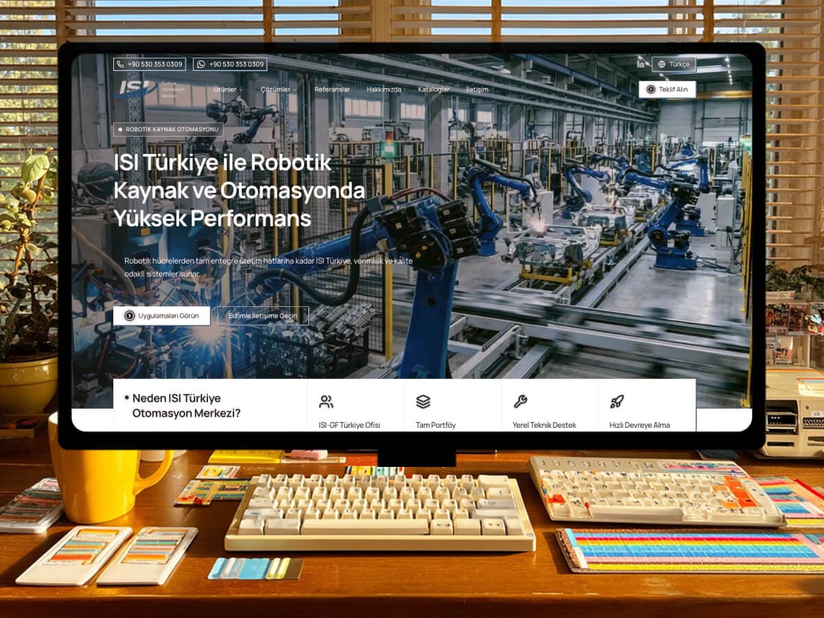 ISI Türkiye: Türkçe-Öncelikli Çok Dilli B2B Web Platformu ve Lead Altyapısı